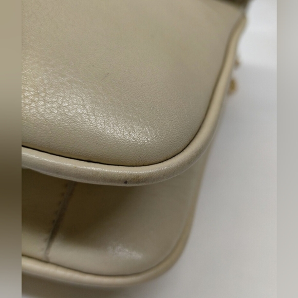 Celine Beige shoulder leather bag - Picture 5 of 12